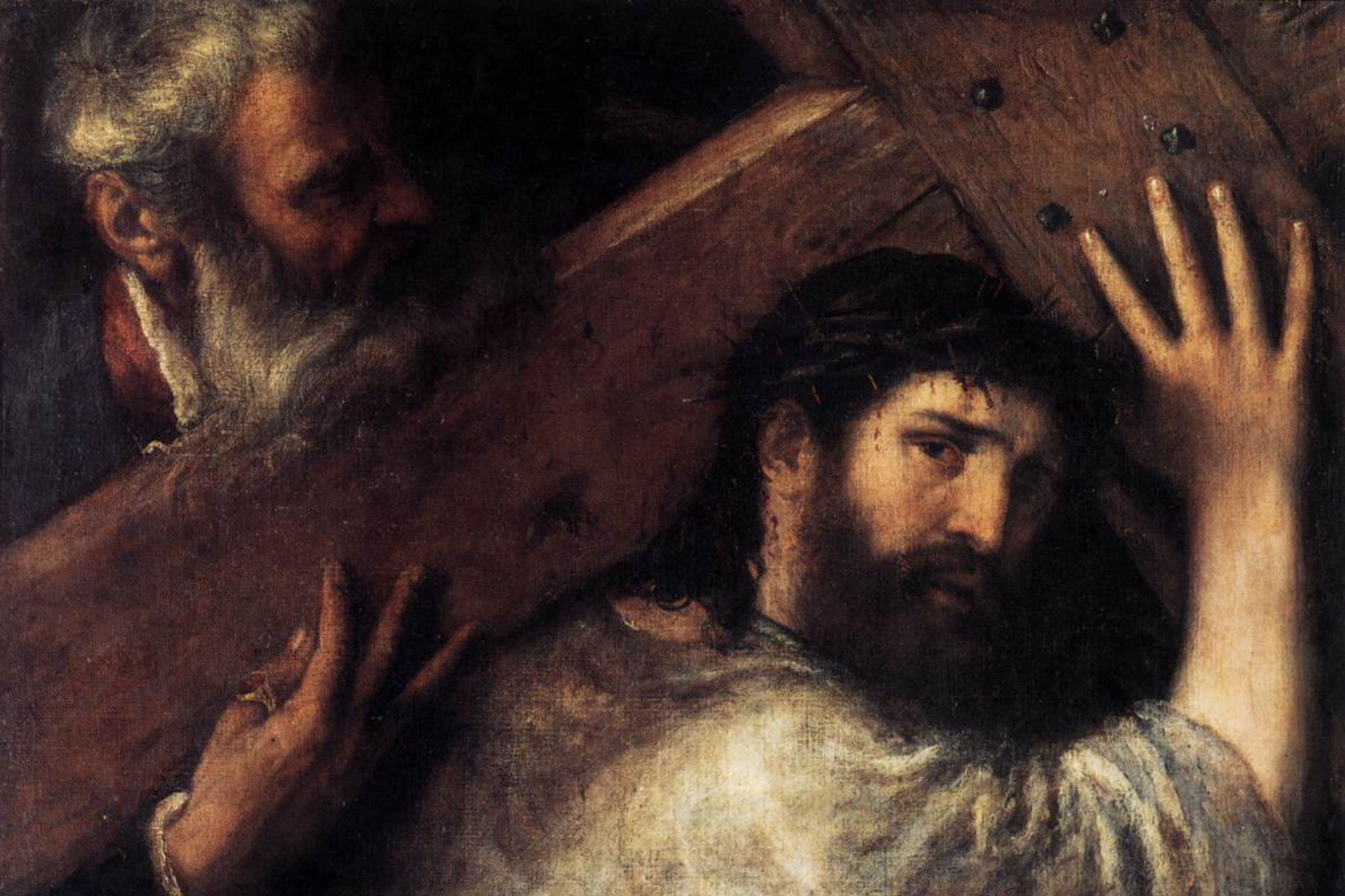 Christ Carrying the Cross by Titian, circa 1565
